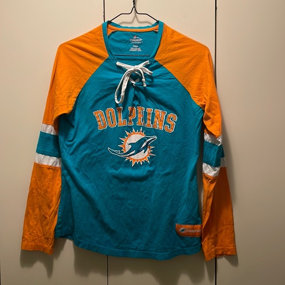 NFL Miami Dolphins Women’s Long Sleeve Shirt (M) - Picture 1 of 7